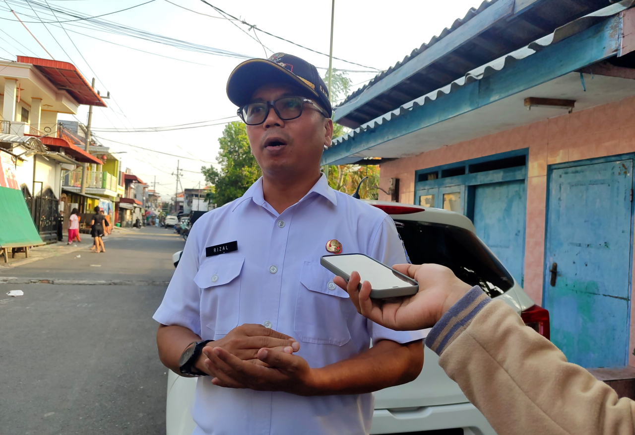 Camat pabean cantian Januar Rizal. (Foto: Kominfo Pemkot Surabaya)