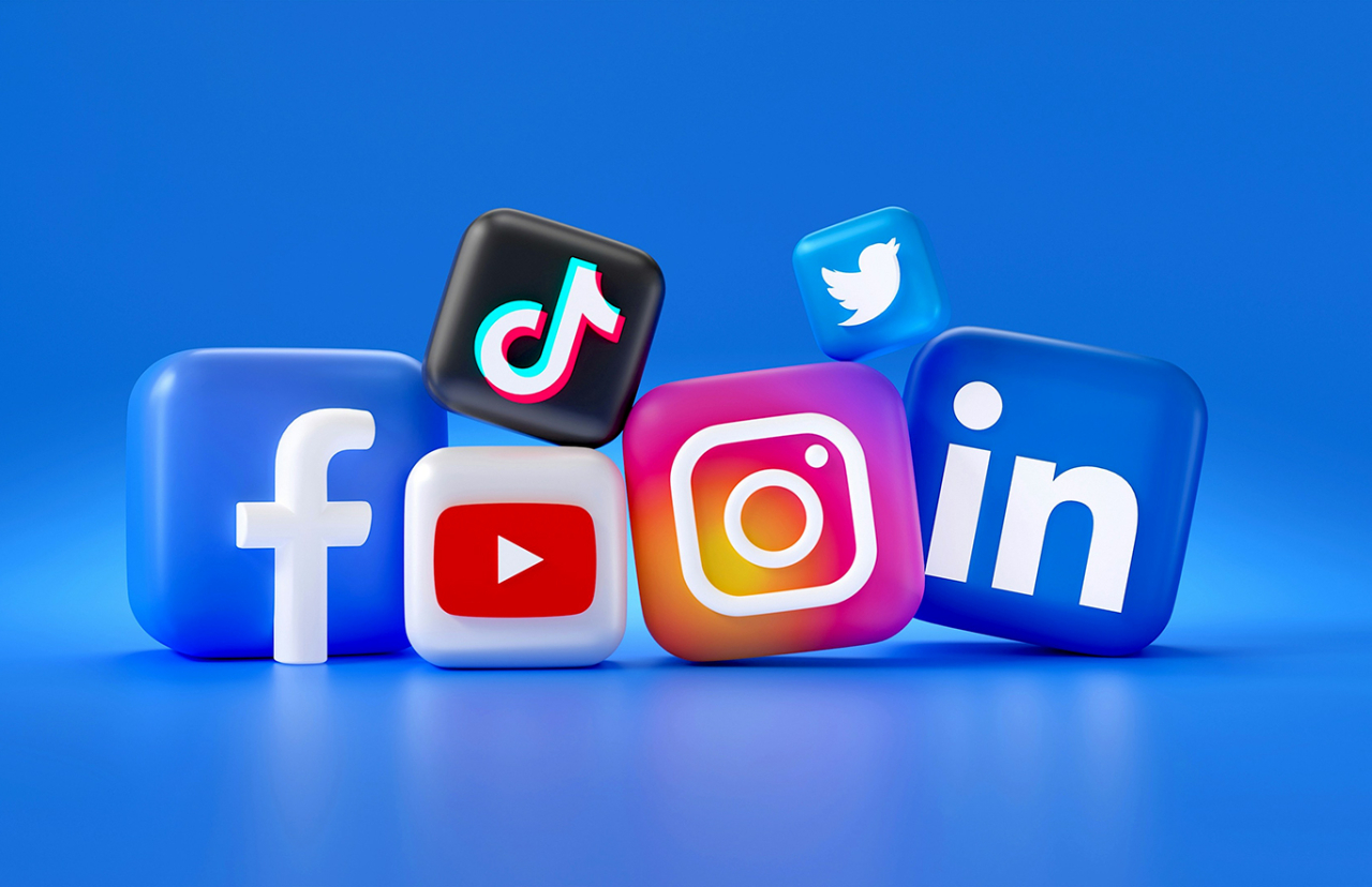 Ilustrasi media sosial. (Ilustrator: Mariia Shalabaieva/unsplash)