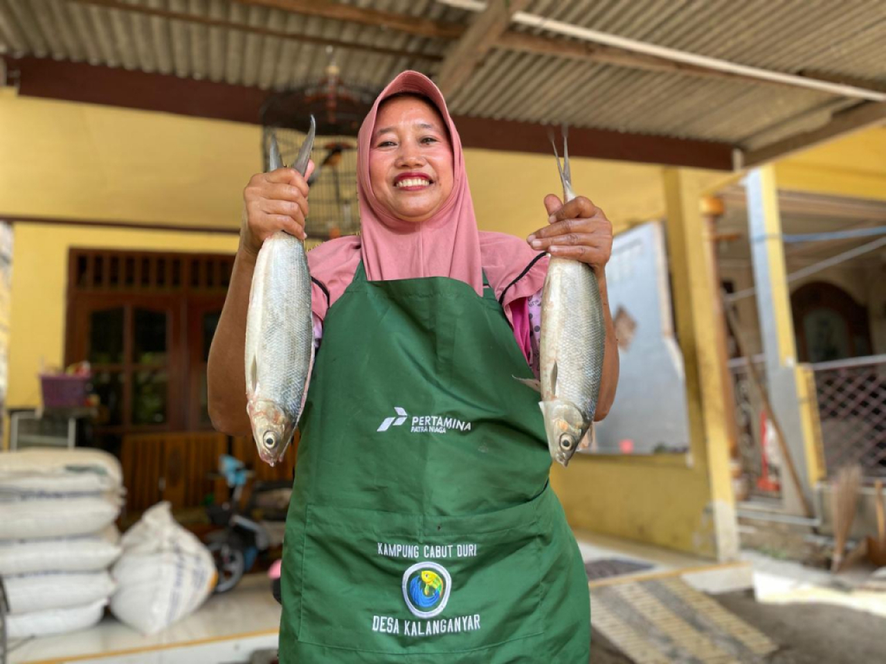 Pertamina Dorong Kemandirian Ekonomi Kampung Cabut Duri Sidoarjo