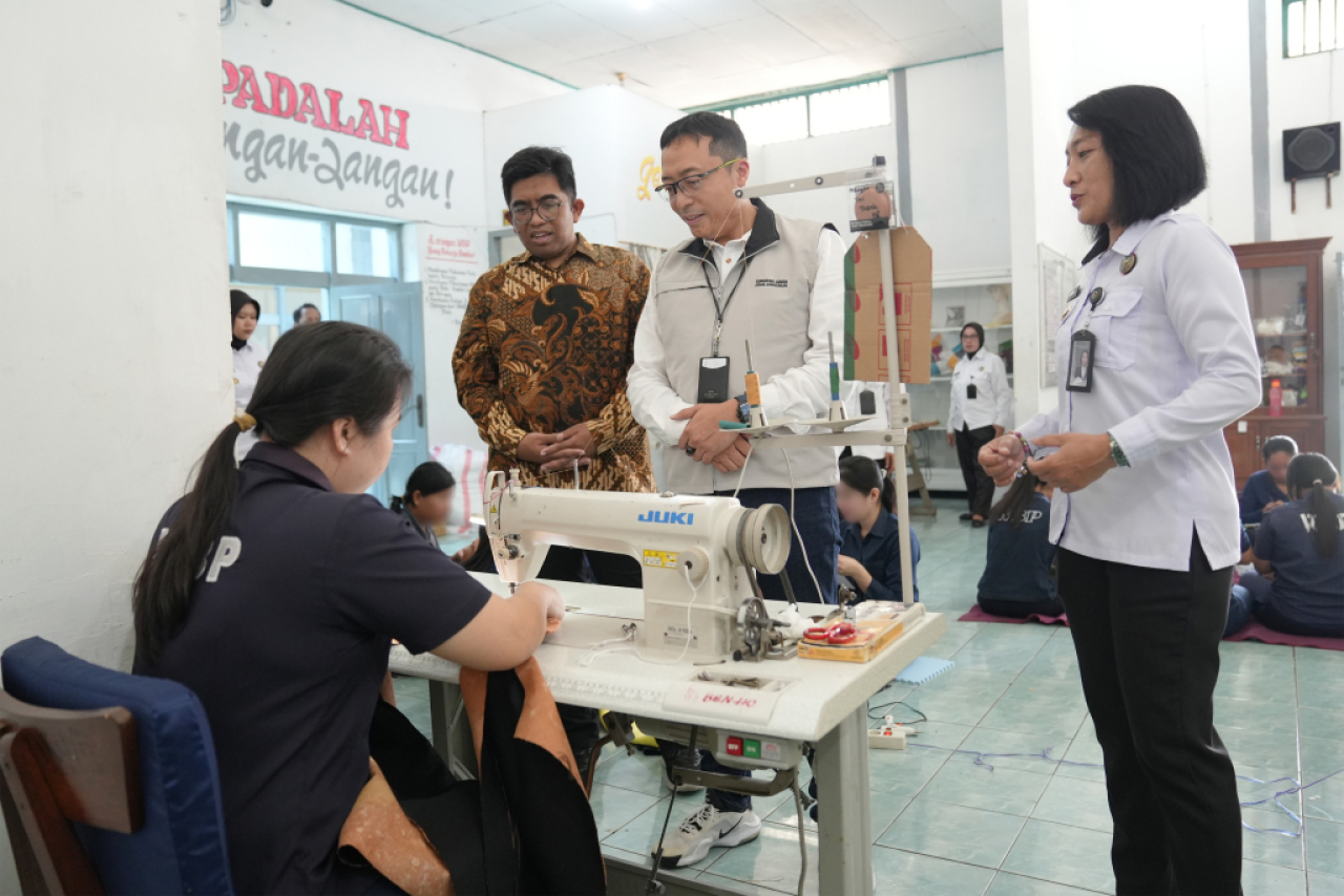 program Pelita Warna dengan mengusung tema besar “Pekan Sadar Hukum dan Kemandirian”. Foto : Pelindo