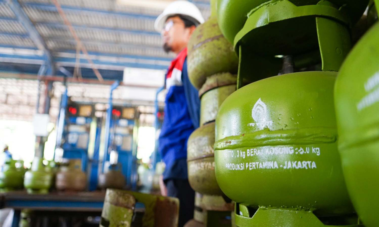 Ilustrasi LPG subsidi 3kg. Foto : Pertamina