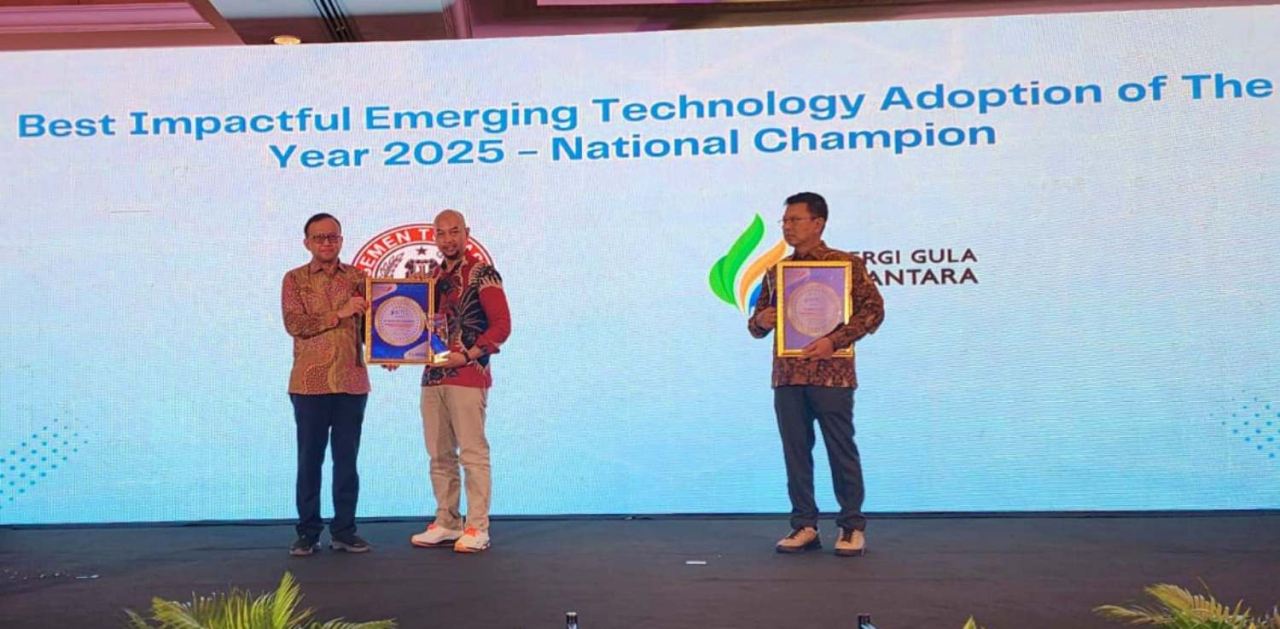 SGN Raih Penghargaan Indonesia Digital Technology and Innovation Awards 2025 