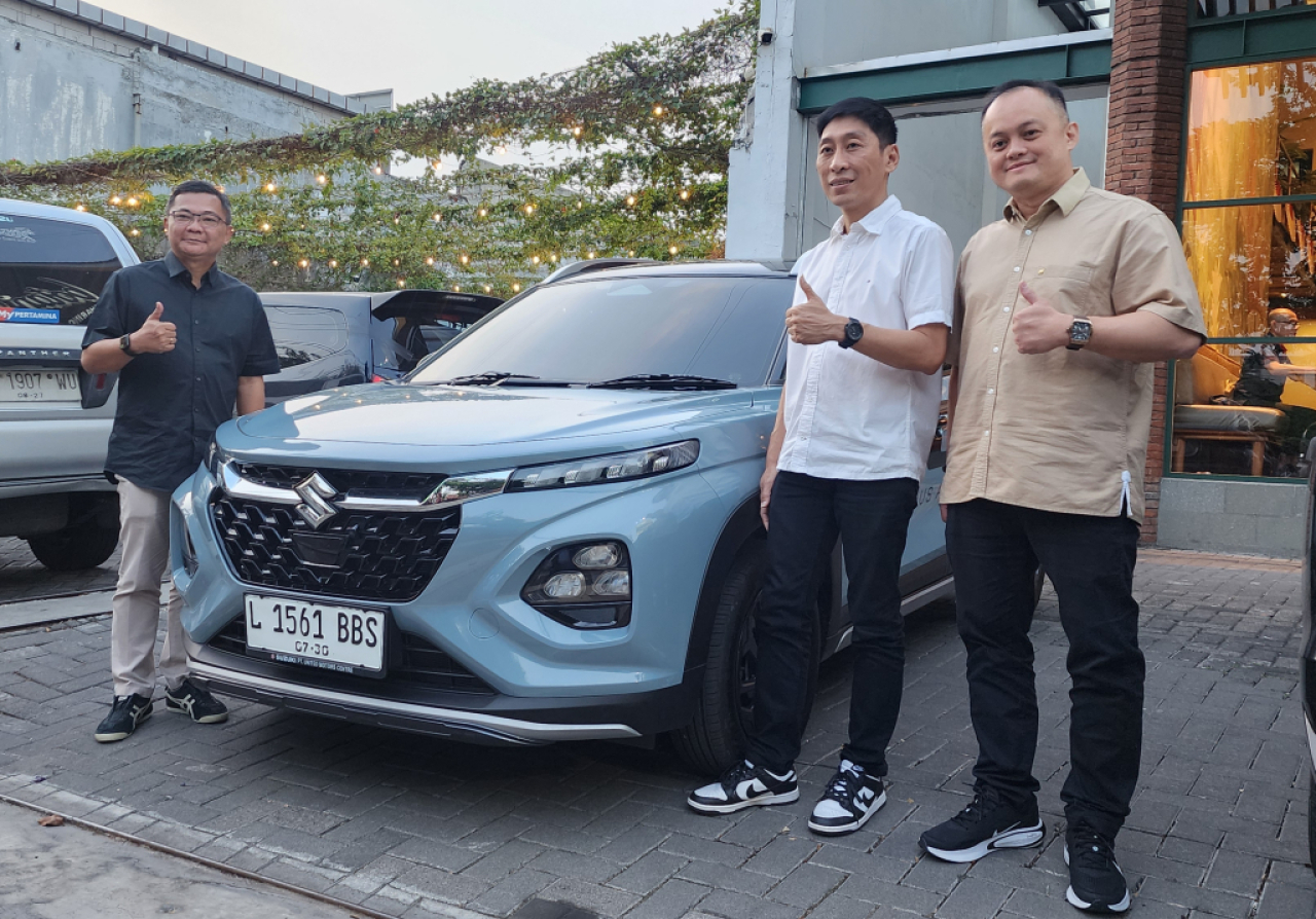 Suzuki Fronx bakal hadir di GIIAS Surabaya 2025. Foto : Peni Widarti