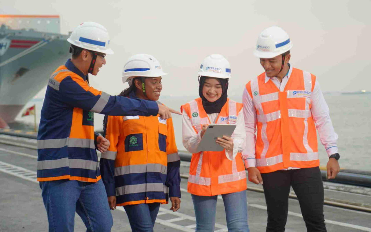 Terminal Teluk Lamong berusaha meningkatkan layanan berbasis digital untuk menciptakan GCG. (Foto: PT Terminal Teluk Lamong).