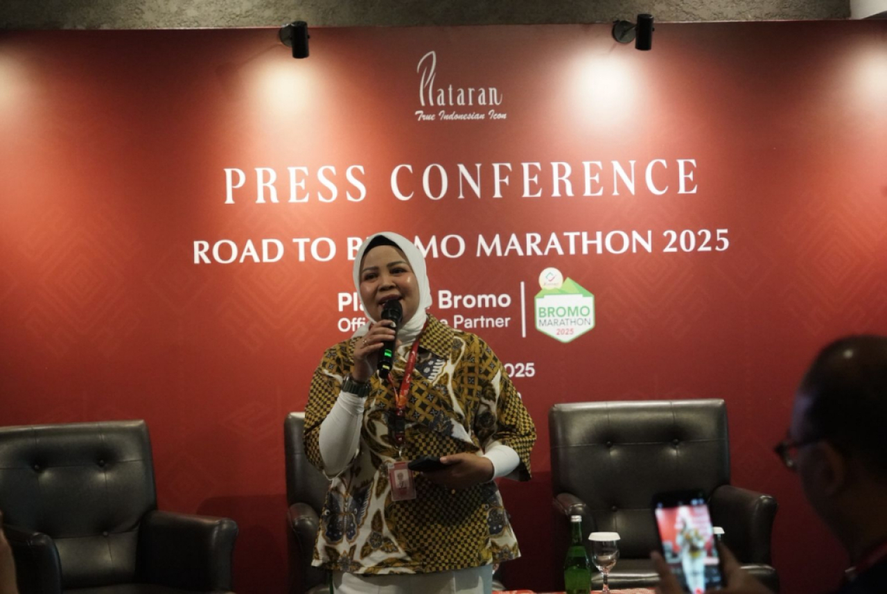 Konferensi pers Bank Jatim Bromo Marathon 2025. Foto : BJTM