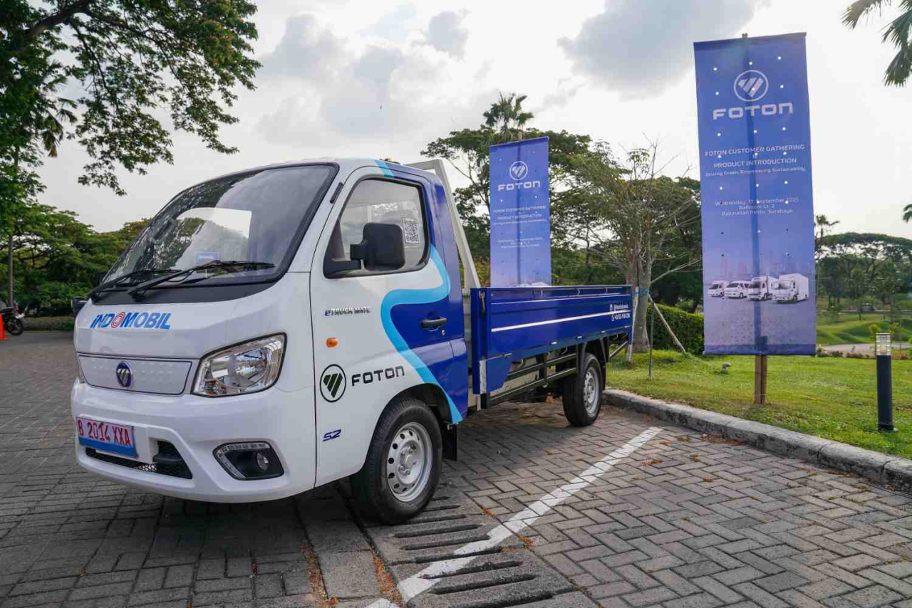 Salah satu unit produk Foton Indonesia jenis pick-up. Foto : Foton