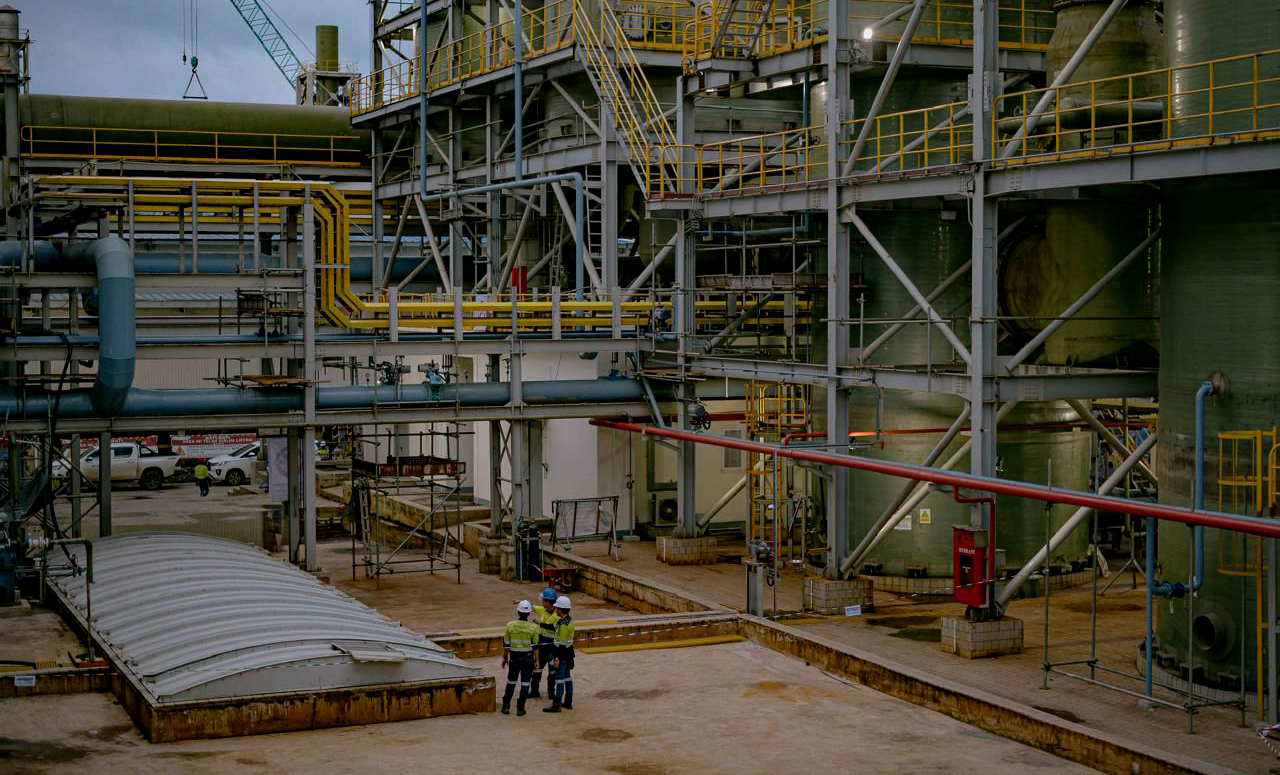 Kinerja keuangan MBMA pada semester I mengalami penurunan meski produksi nikel naik. (Foto: dok.Merdeka Copper Gold)