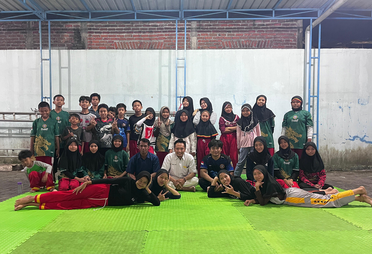 Persiapan tim Tapak Suci 128 Sambikerep Surabaya sudah matang menjelang Kejurnas Pencak Silat UNSC 2025. (Foto: IST)