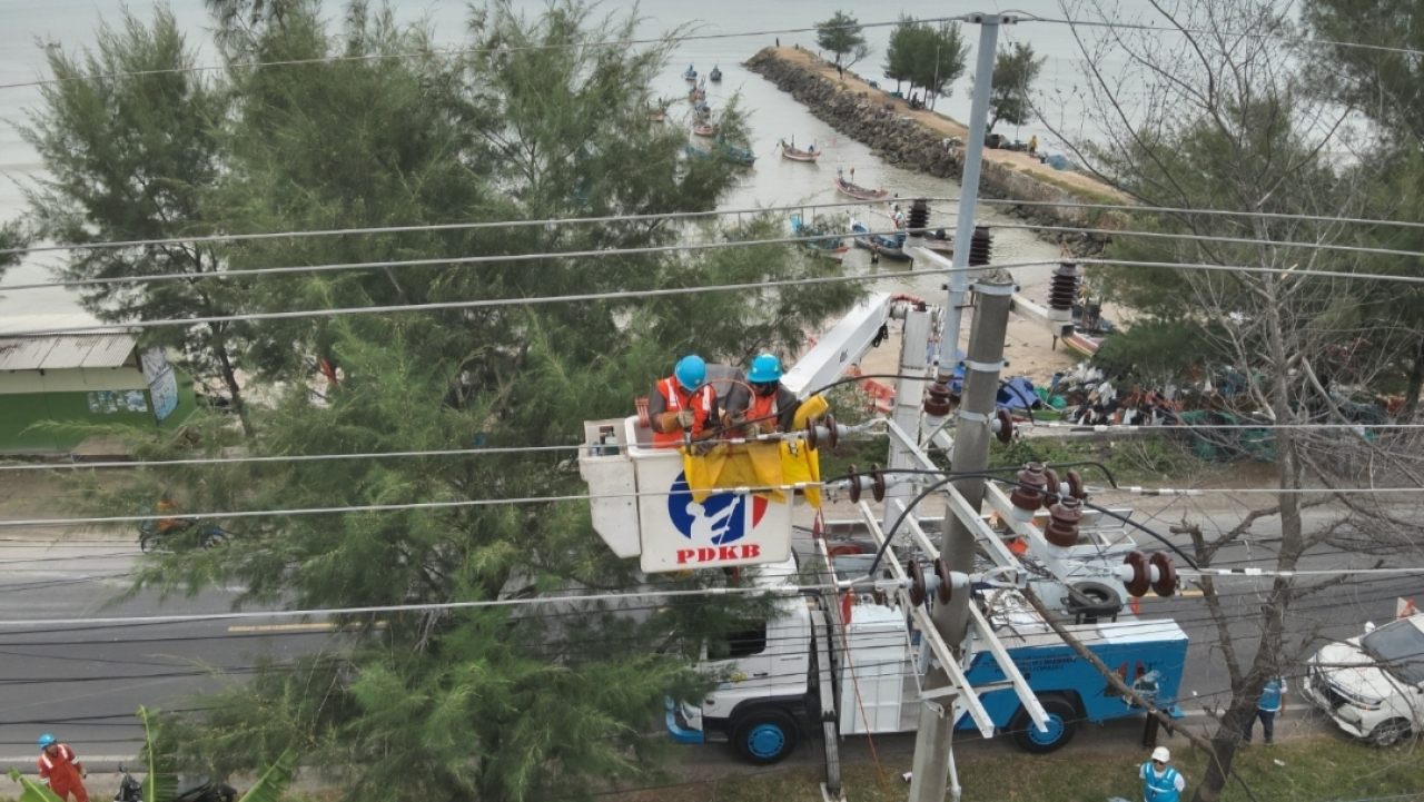 PT PLN (Persero) Unit Induk Distribusi (UID) Jawa Timur menggelar kegiatan pemeliharaan jaringan tanpa padam bertajuk Maraton (Maksimalkan Pemeliharaan JTM dengan Borderless Antar Unit) di Tuban.