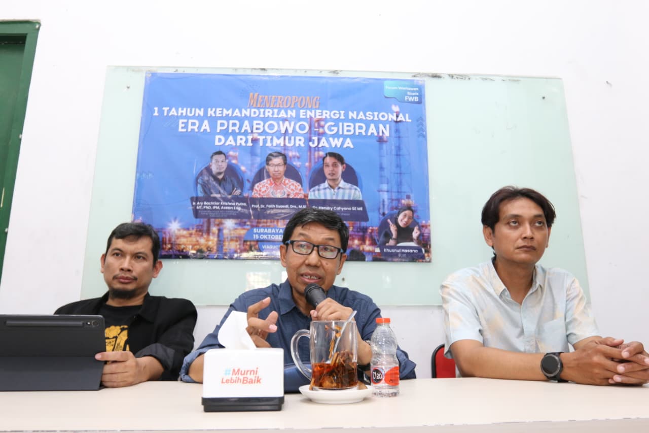 REIDI menilai soal kebijakan energi nasional yang masa presiden Prabowo Subianto suadh tepat ( Foto : Jurnas.net )