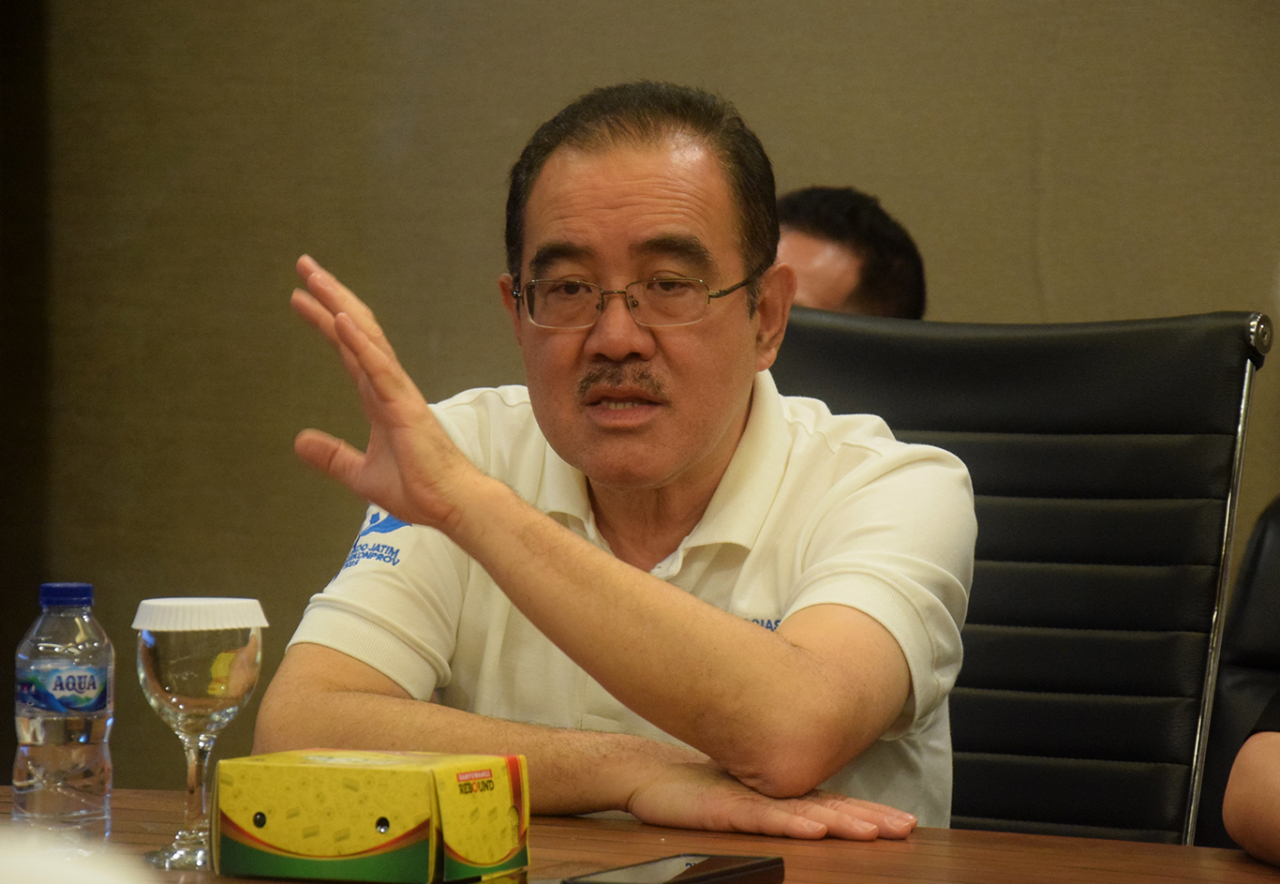 Ketua Apindo Jatim, Eddy Widjanarko. (Foto: dok.Apindo Jatim)
