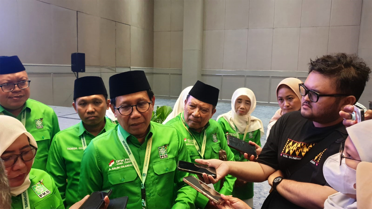 Ketua DPW PKB Jawa Timur, Abdul Halim Iskandar. (Foto: Baehaqi Almutoif/jatimkini.com)