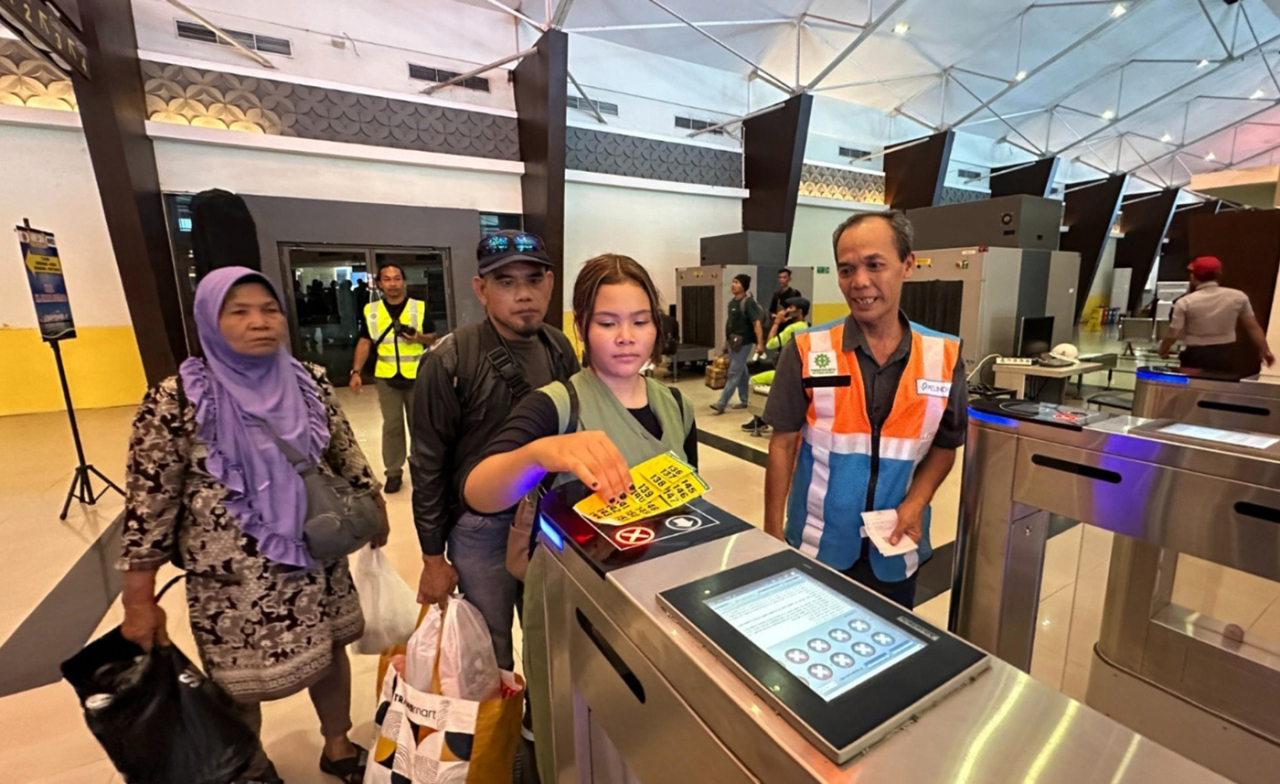 SPMT menjamin layanan terminal penumpang maupun general cargo tetap berjalan optimal di tengah libur Nataru. (Foto: dok.SPMT)