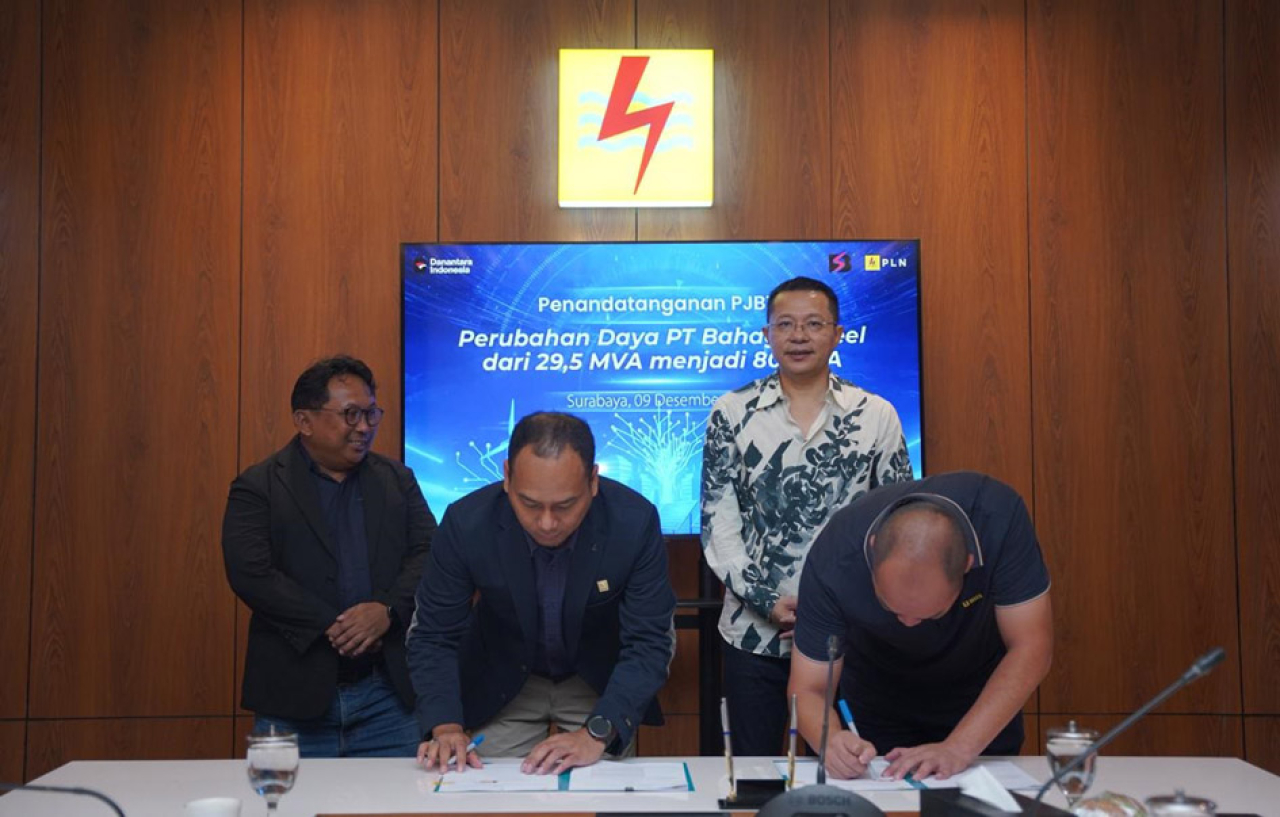 Penandatanganan PJBTL.