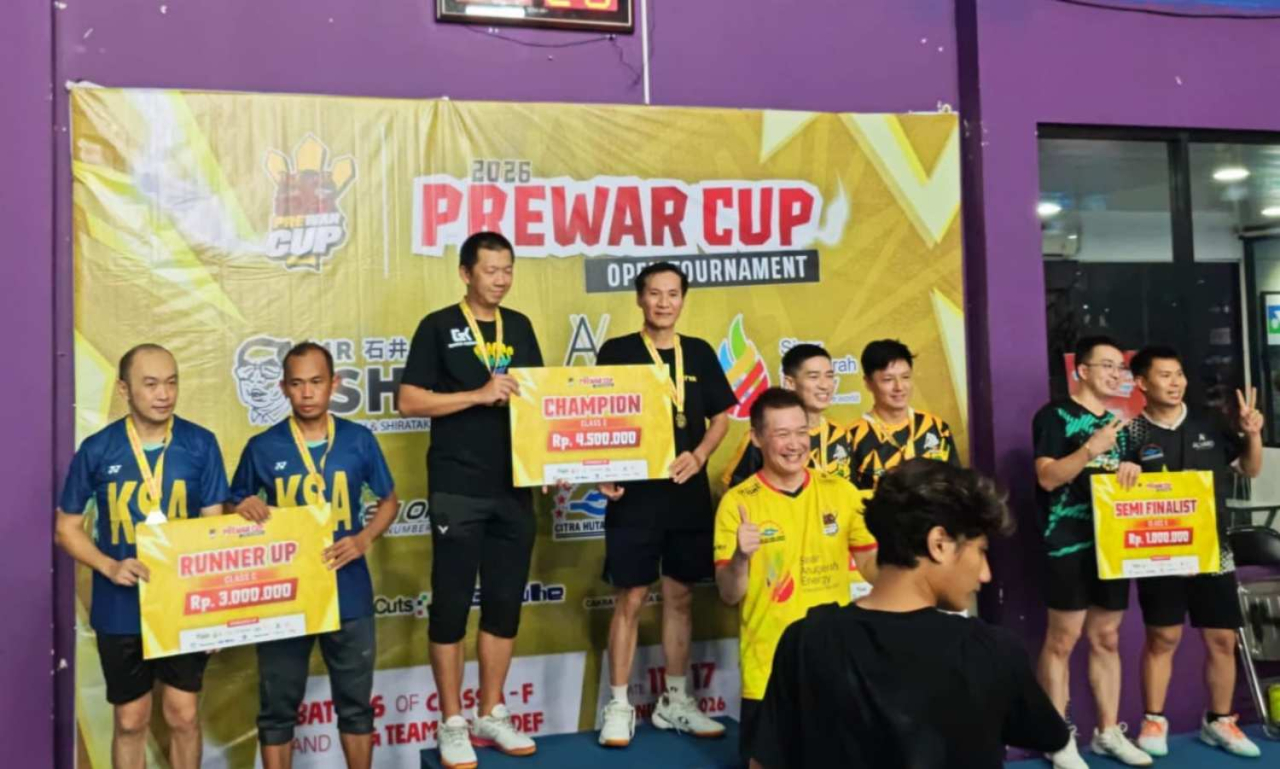 Ganda PB Garis Keras Citra Harmoni Sabet Gelar Juara Prewar Cup 2026. Foto : Romi Sucipto