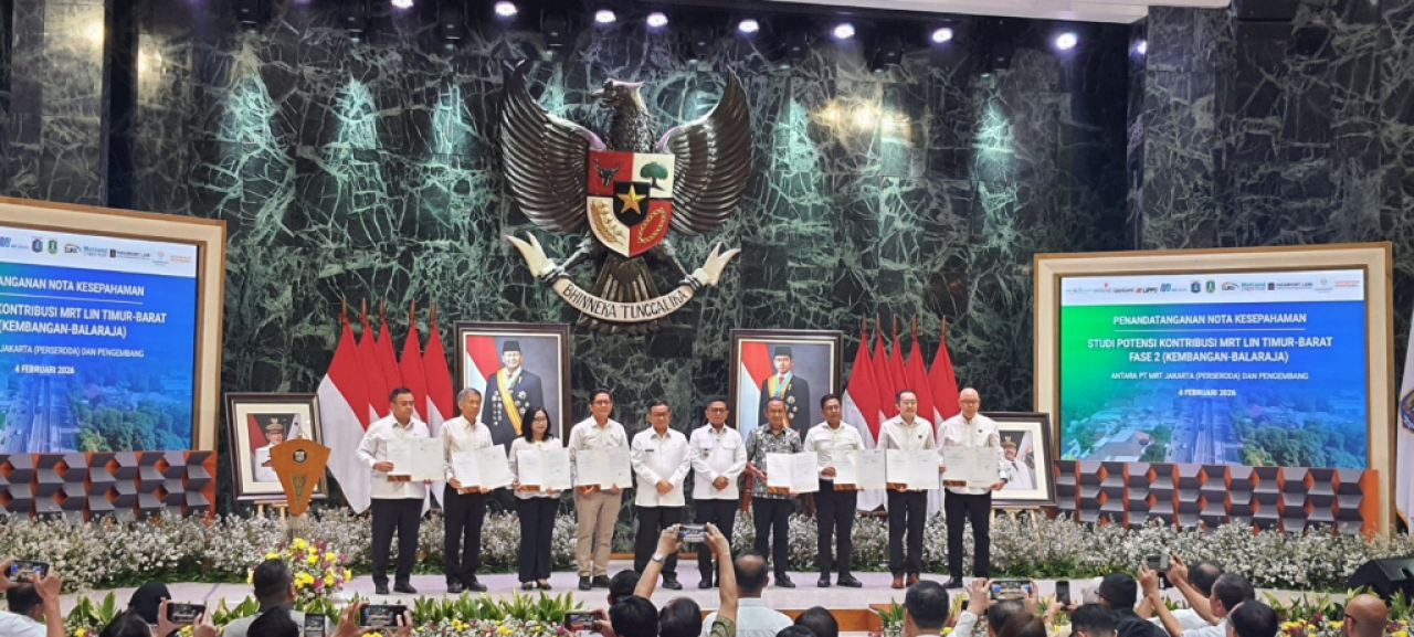 Penjajakan kerja sama Intiland dengan MRT Jakarta. Foto : Intiland