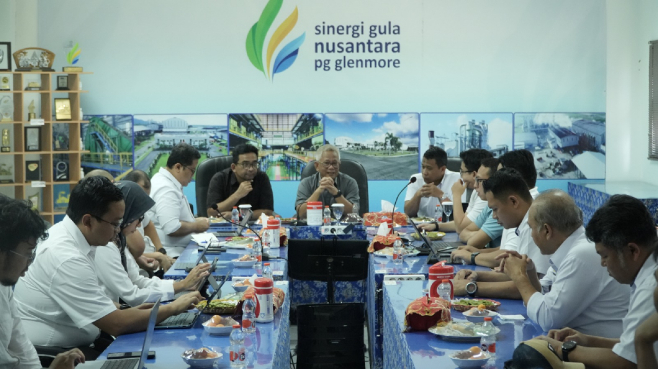 Kunjungan kerja Danantara ke SGN Unit PG Glenmore. Foto : SGN