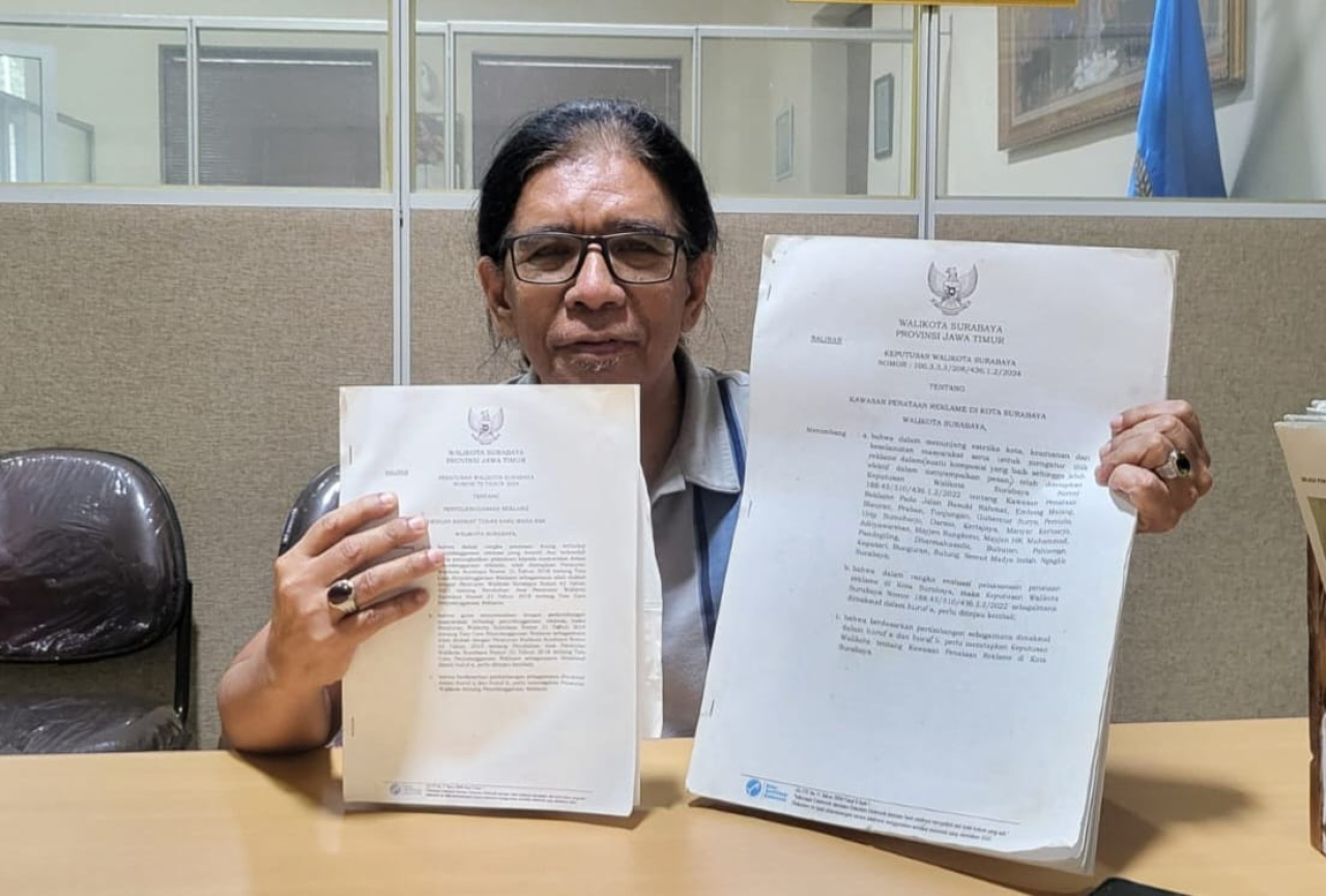 Sekertaris P3I Jatim, Agus Winoko menilai bahwa Perwali nomer 73 tahun 2025 dianggap tidak  Transparan ( Foto : Istimewa )