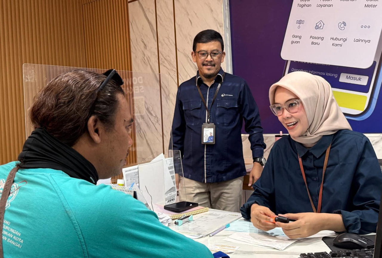 Perumda Air Minum Surya Sembada memastikan pelayanan kepada masyarakat tetap berjalan optimal selama masa libur Hari Raya IdulFitri  ( Foto : istimewa )
