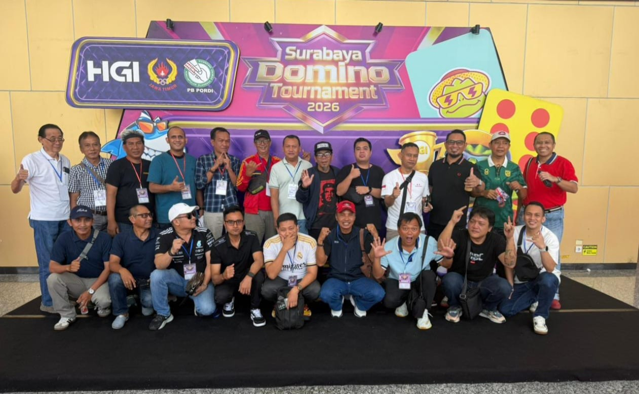 Gardu Citra Harmoni Sidoarjo menorehkan prestasi membanggakan dalam ajang Turnamen Domino Nasional  ( Foto ; Istimewa )