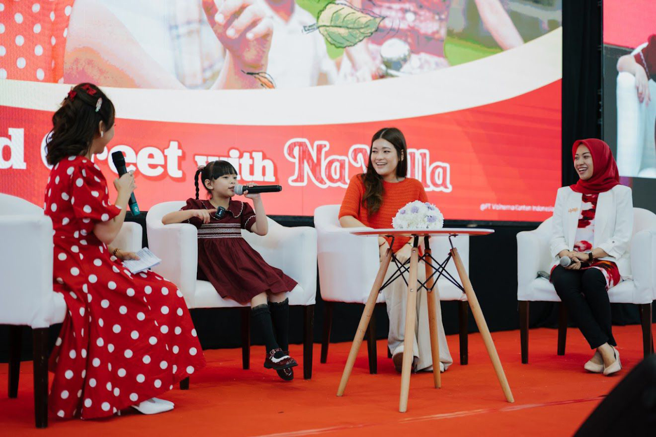 Sosok Luisa Adreena pemeran utama film Na Willa dijadikan inspirasi dalam coloring yang digelar SGM Eksplor bersama Alfamart 2026. (Foto: IST).