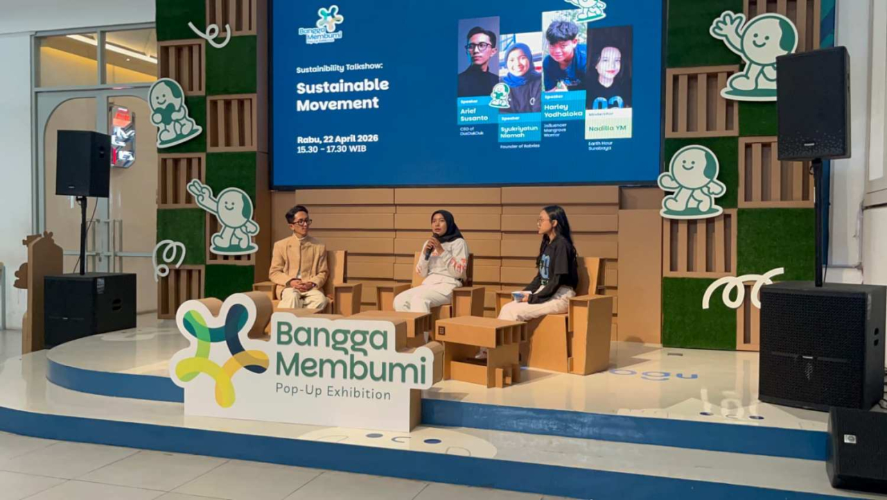PT Kreasi Karya Raya melalui unit bisnisnya, Dus Duk Duk, mengadakan pameran Bangga Membumi Pop-Up Exhibition 2026. Foto : Ist