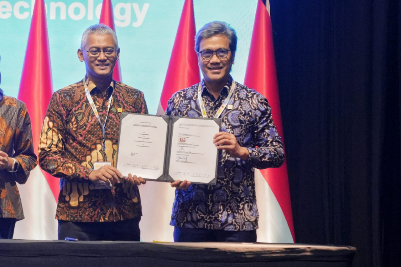 PGN lakukan Joint Study Agreement (JSA) mengenai studi teknologi Carbon Capture and Storage (CCS). Foto : PGN