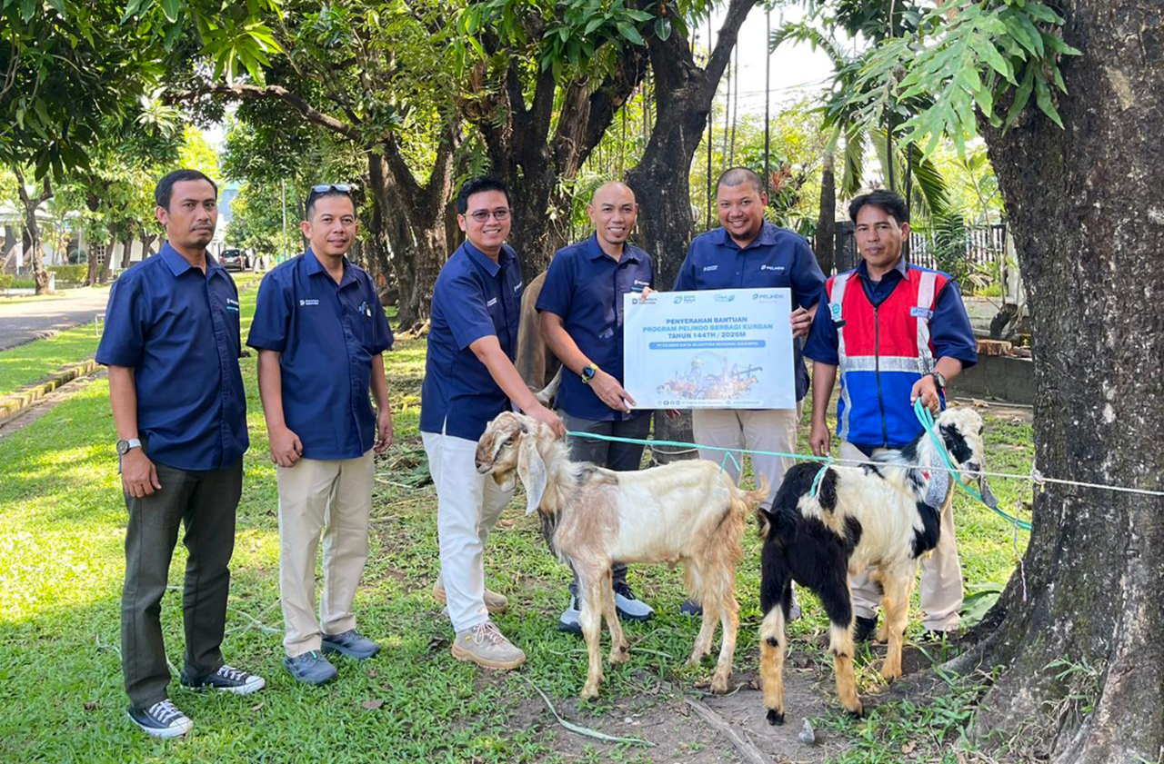 Pelindo Daya Sejahtera menyalurkan bantuan hewan kurban ke sejumlah stakeholder. (Foto: dok.PDS)