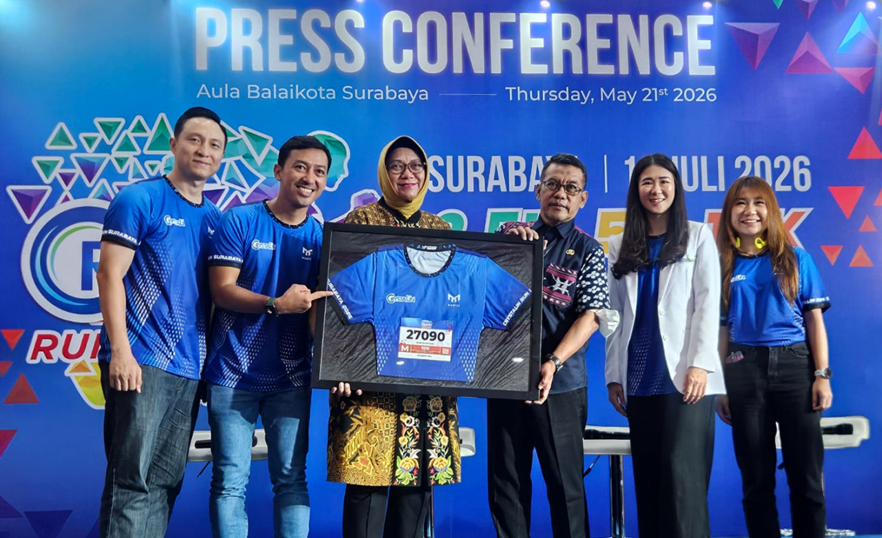 Crystalin RunXperience 2026 didorong menjadi sport tourism yang bisa mendorong pergerakan ekonomi Surabaya. (Foto: dok.Crystalin)