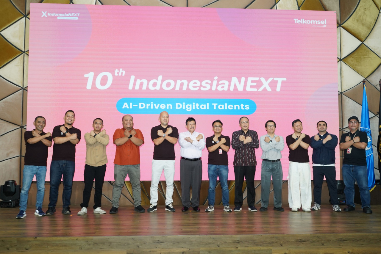 Telkomsel menghadirkan kembali IndonesiaNEXT di Universitas Brawijaya, Malang, Jawa Timur, Selasa (12/5/2026). Foto: Dok. Telkomsel