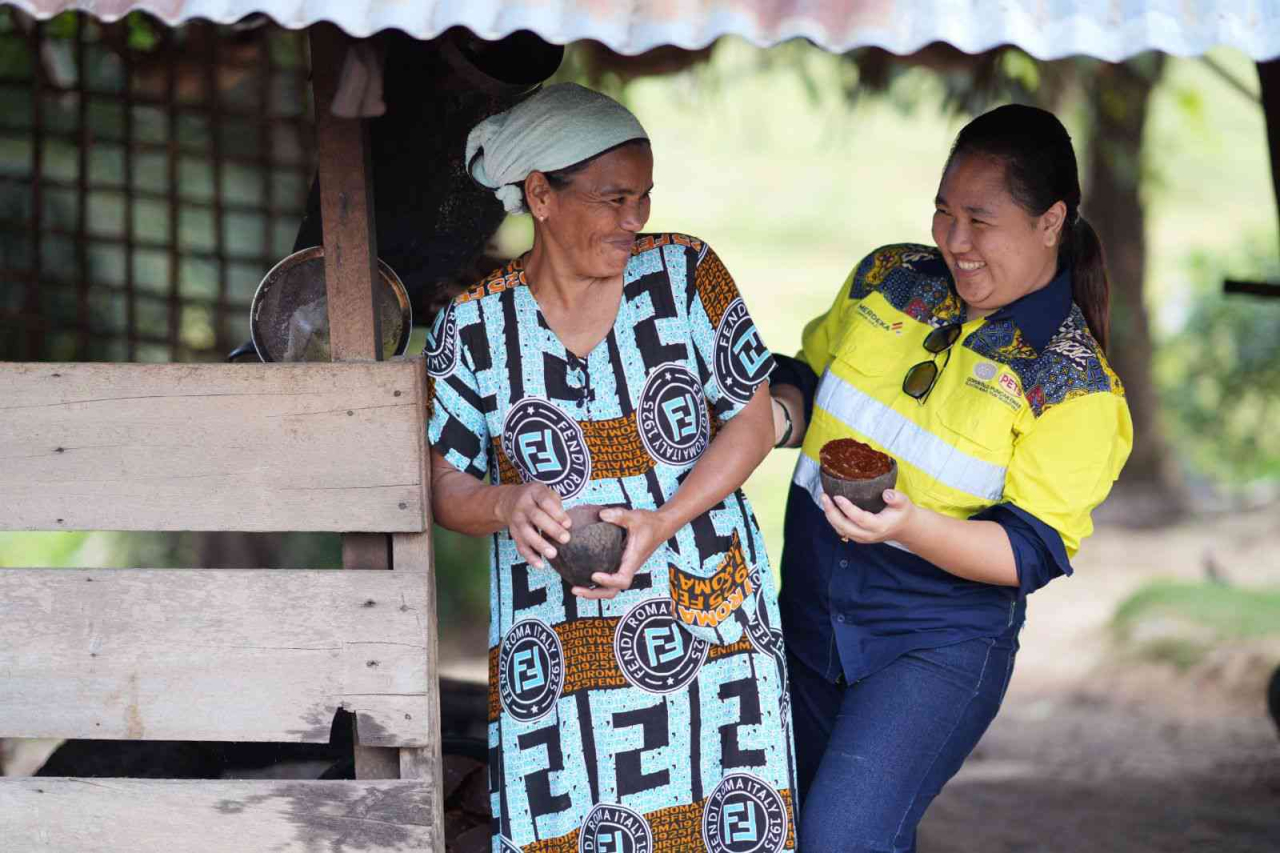 Merdeka Group menunjukkan komitmen terhadap dunia pendidikan di sekitar usaha guna meningkatkan kualitas SDM. (Foto: dok.Merdeka Copper Gold)
