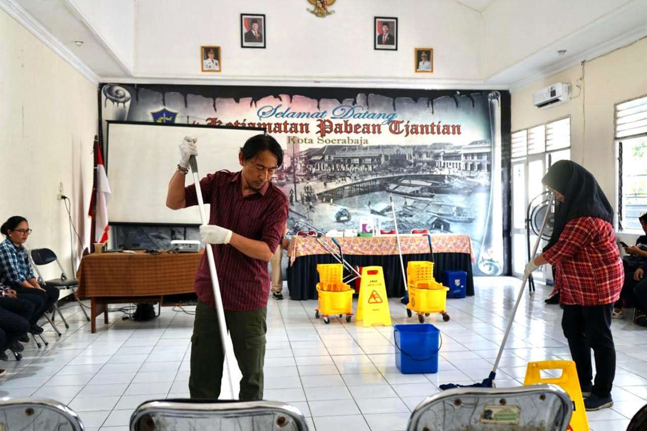 Pelindo Daya Sejahtera mencetak kampung siap kerja melalui pelatihan kerja yang berdaya saing dan memiliki kompetensi. (Foto: dok.PDS)