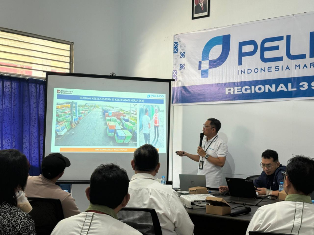 TPK Bagendang perkuat penataan operasional dan implementasi Keselamatan dan Kesehatan Kerja (K3). Foto : Pelindo