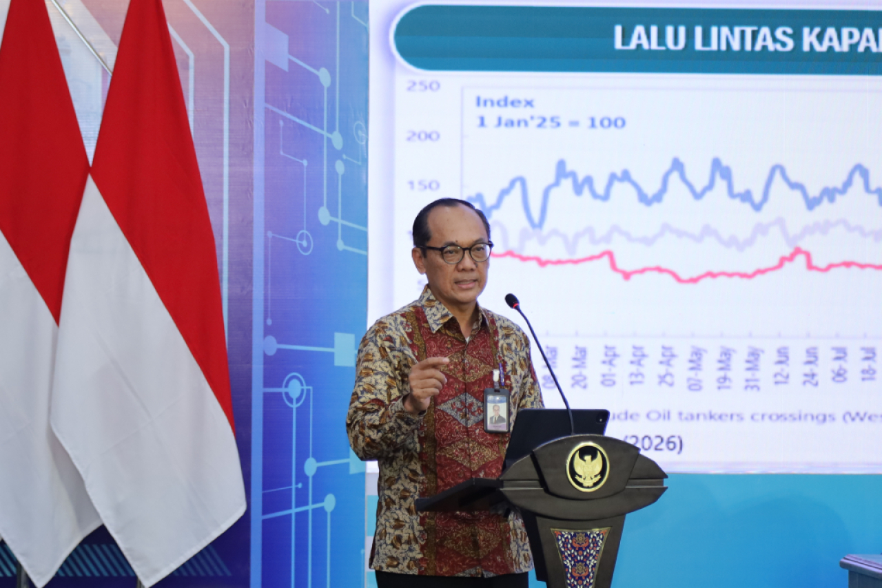 Kepala BI Jatim Ibrahim dalam kegiatan HLM. Foto : BI