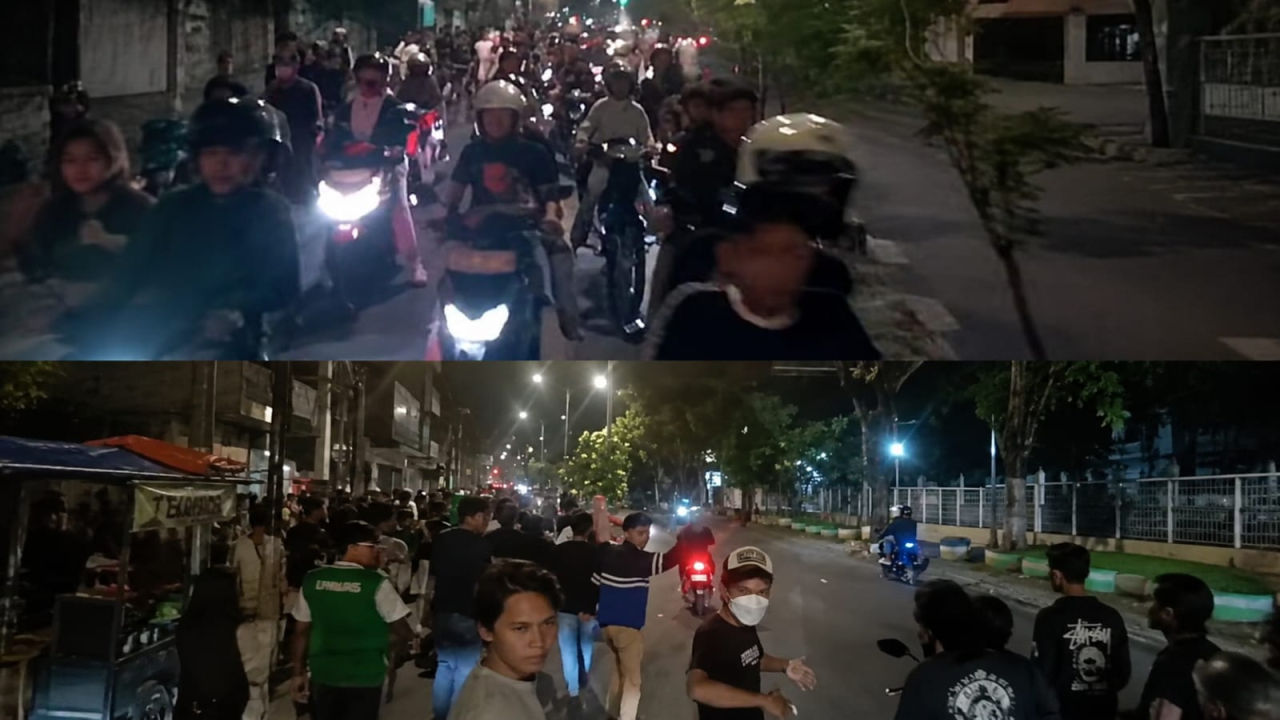 Perayaan ulang tahun Persebaya Surabaya ke 99 tahun kembali dicoreng ulah oknum yang mengaku sebagai Bonek Mania melakukan kriminal ( Foto : Istimewa )