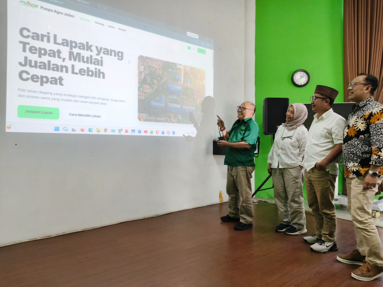 Puspa Agro resmi luncurkan website baru untuk mempermudah Informasi secure digital ( Foto : Istimewa )