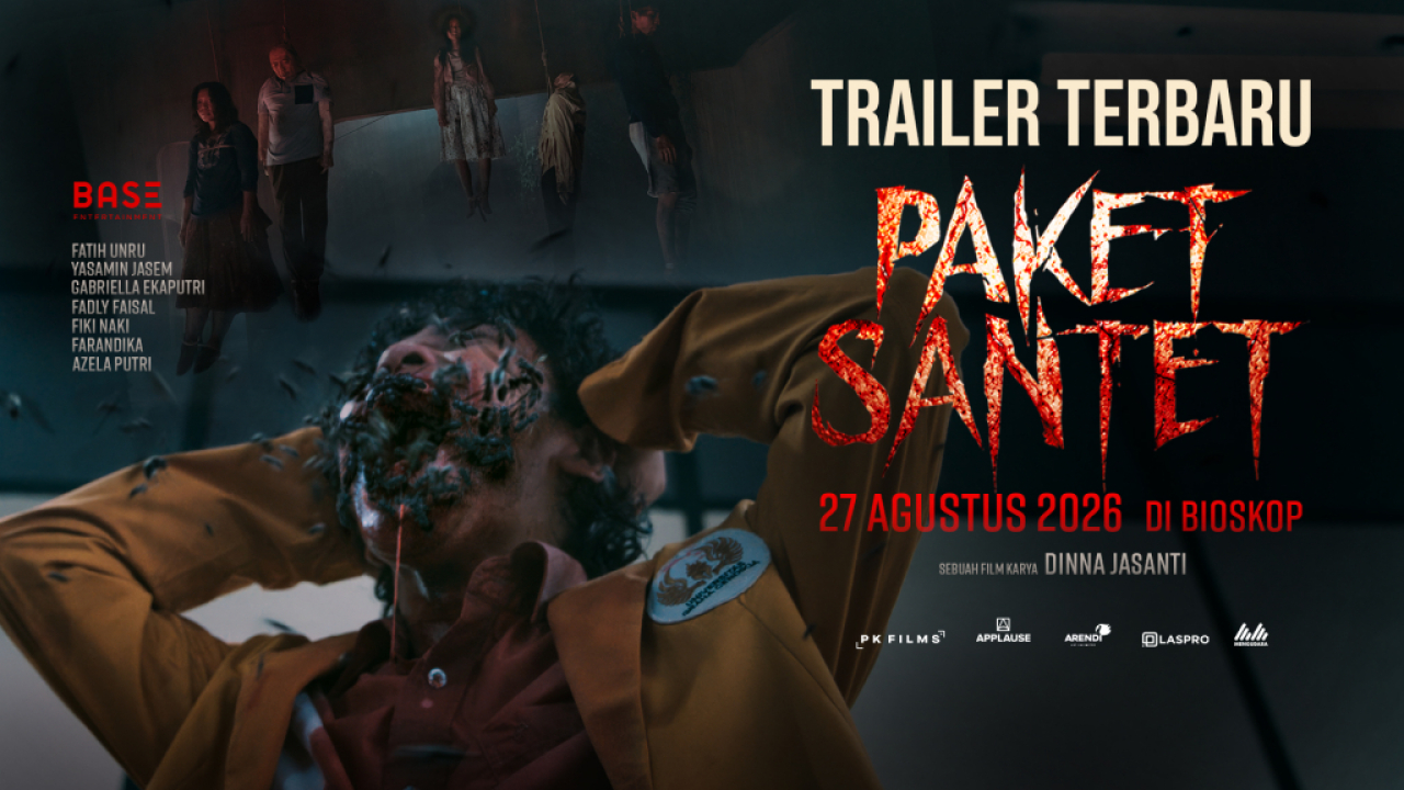Poster film horor Indonesia Paket Santet. Foto : Base