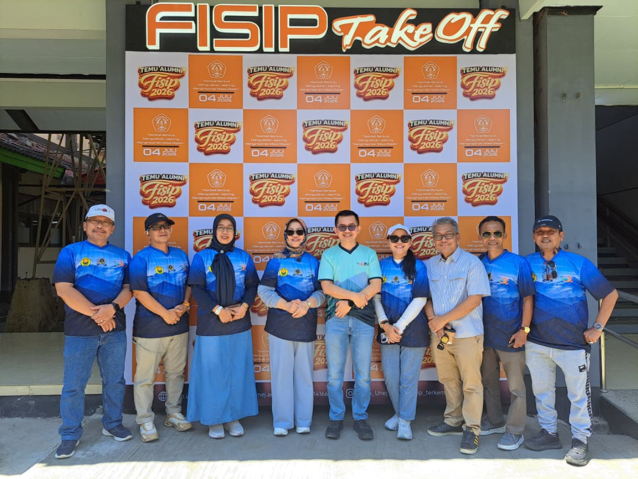 Para alumni Universitas Jember terus memperkuat ikatan antar alumni dengan menggelar Temu Alumni FISIP 2026 ( Foto : Istimewa )