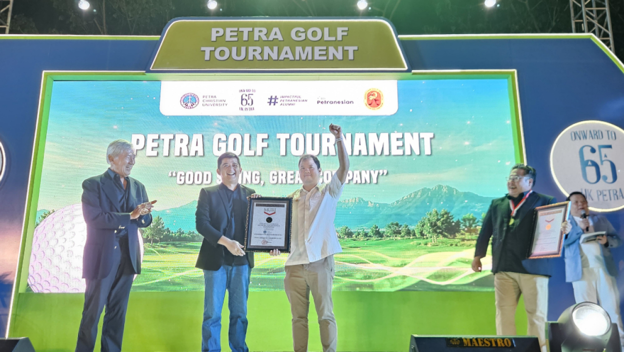 Gelaran Patra Golf Tournament untuk merayakan 65 Tahun UK Petra. Foto : ist