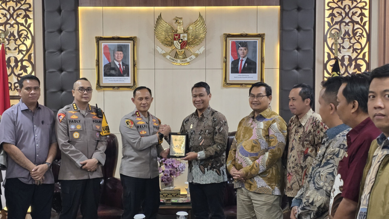 PKS antara SGN dengan Polda Lampung. Foto : SGN