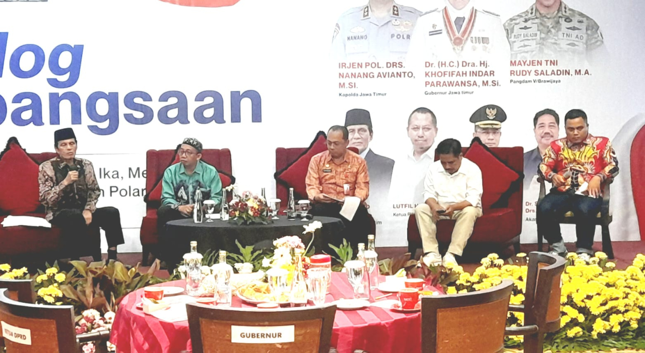 Lewat Dialog Kebangsaan, Forkopimda Jatim Minta Masyarakat Jaga Persatuan