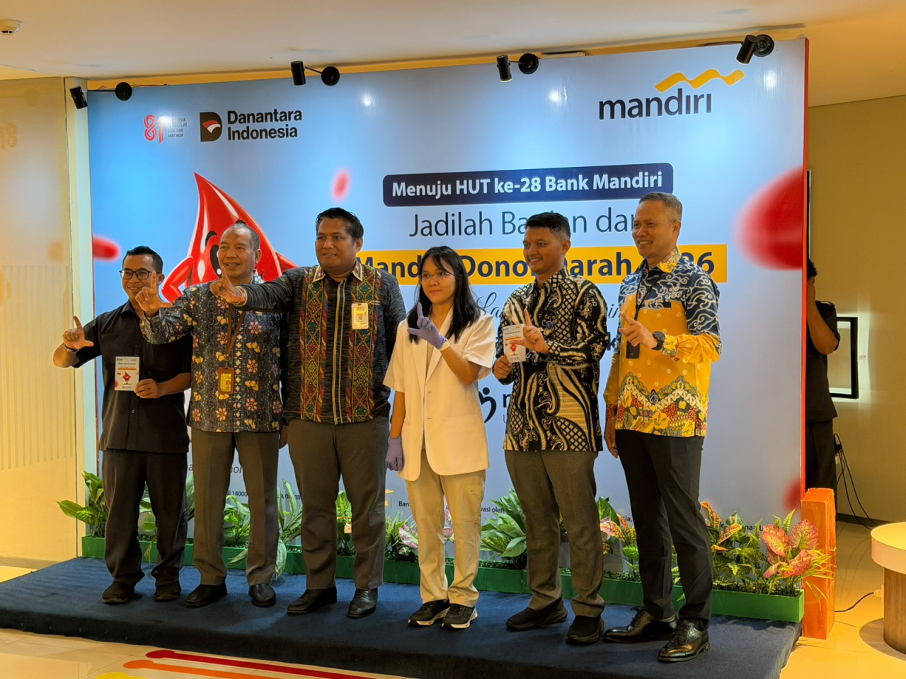Dukung Kesehatan Nasional Bank Mandiri Region VIII/Jawa 3 Serentak Gelar Donor Darah 