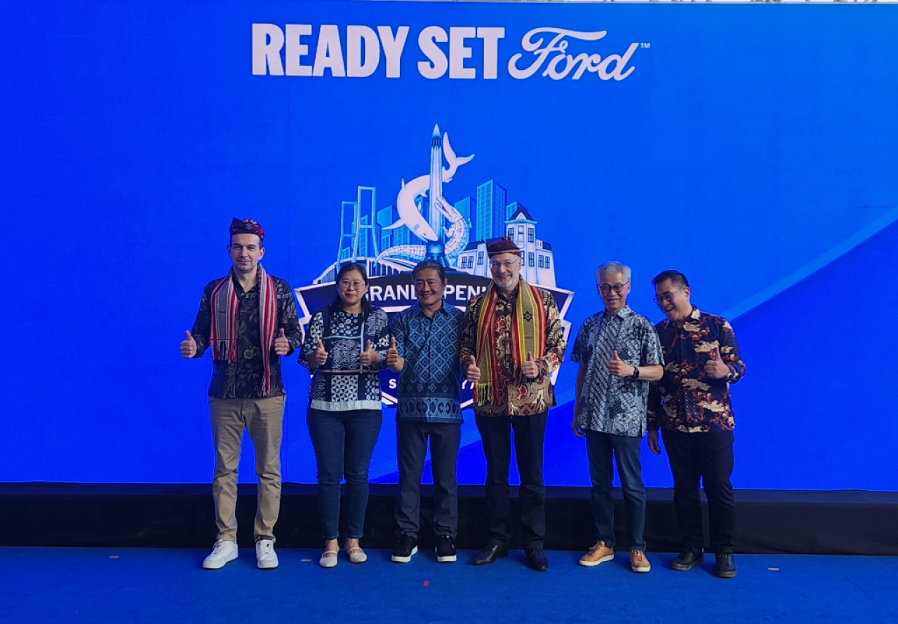 Grand Opening Ford Boulevard Surabaya, Jumat (18/9/2026). Foto : Peni Widarti