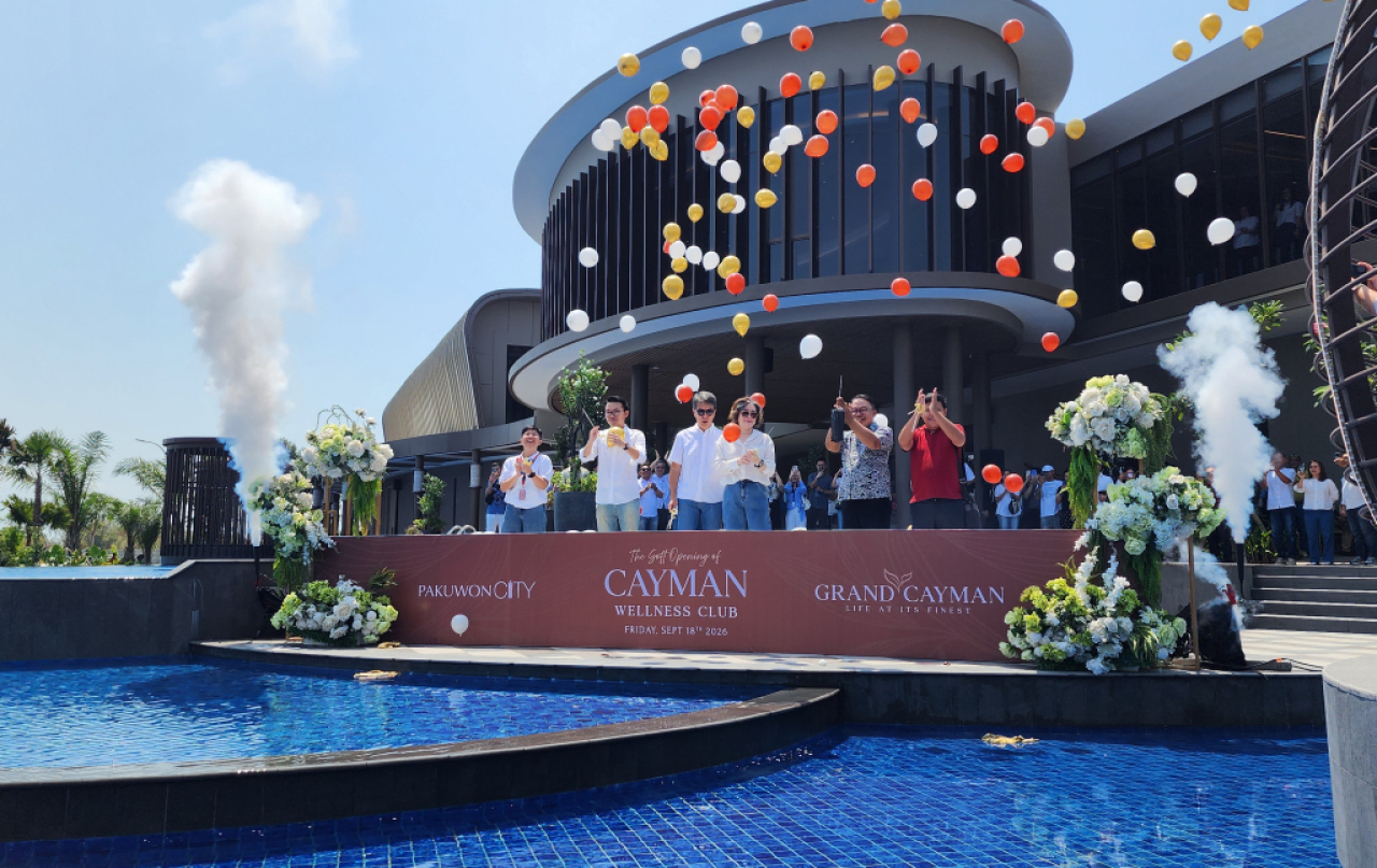 Soft Opening Cayman Wellnes Club di Klaster Cayman - Pakuwon City Surabaya. Foto : Peni Widarti