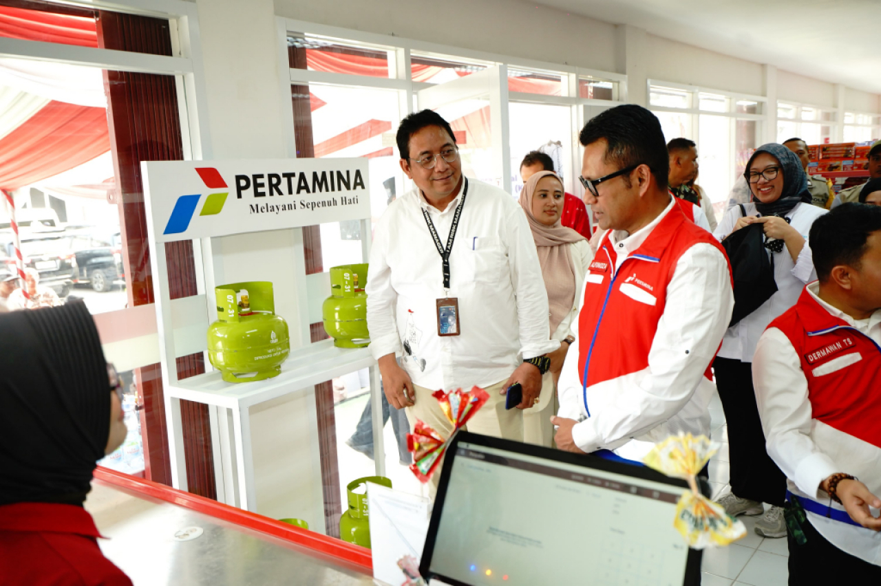 Peninjauan Koperasi Desa/Kelurahan Merah Putih. Foto : Pertamina