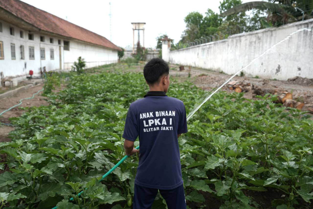 Pelindo Terminal Petikemas Bekali Keterampilan Anak Binaan LPKA Kelas I Blitar