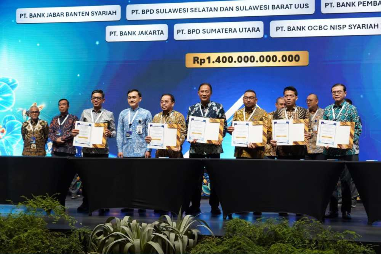 Bank Jatim berpartisipasi dalam Sharia Economic Festival (ISEF) ke 13. Foto : Bank Jatim