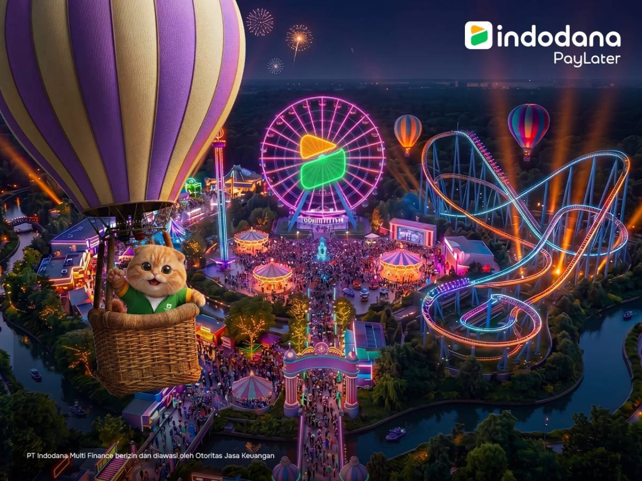 Indodana PayLater akan memberi fasilitas layanan istimewa di ajang Pekan Raya Jawa Timur yang berlangsung di kota Surabaya ( Foto : Istimewa )