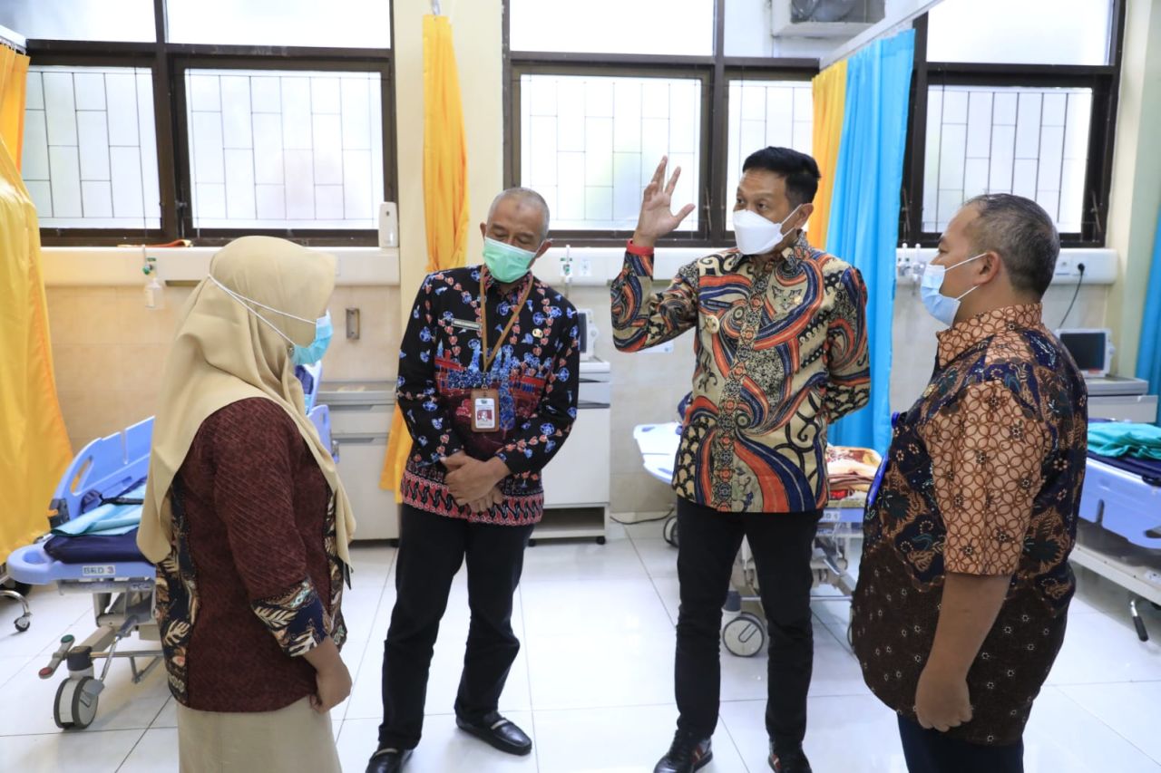 Kunjungan di RSUD Kota Malang.