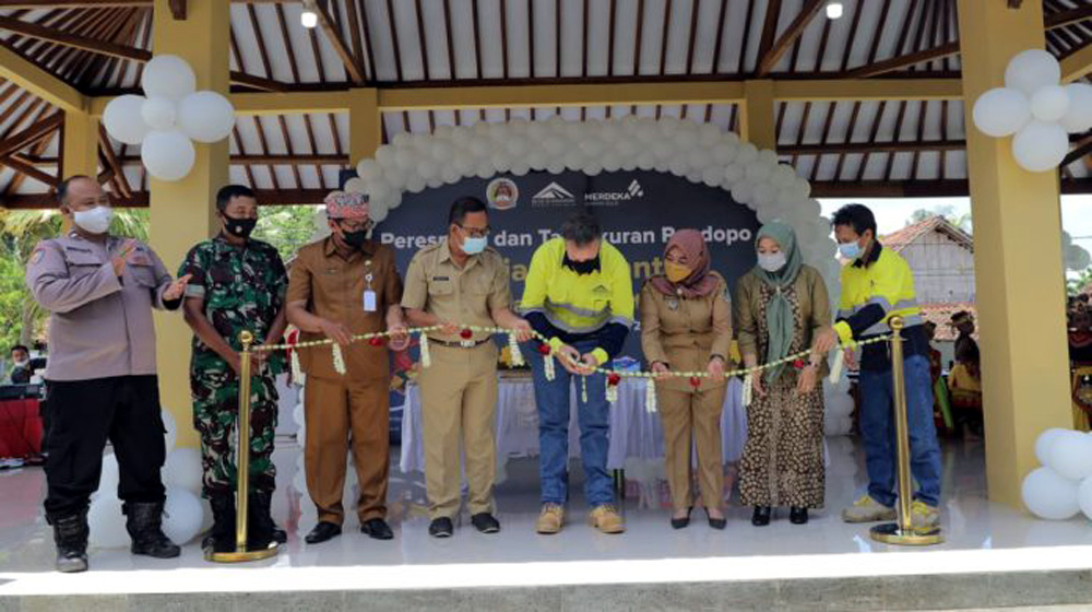 Perusahaan Tambang Emas Ini Resmikan Sarana Pendidikan Ki Hajar Dewantara